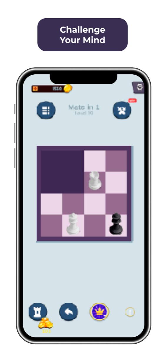 Travel Chess - Challenge Your Mind with Mate in 1 puzzles