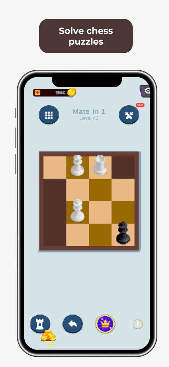 Travel Chess - Solve chess puzzles with different board themes